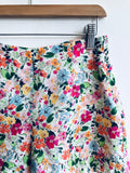Floral Linen Shorts // 11-12Y