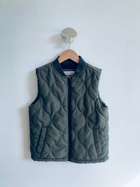 Old Navy Quilted Fleece Lined Ves (8Y)