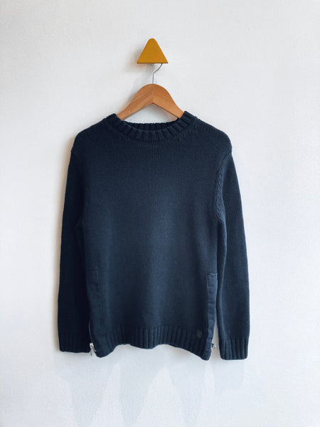 Zara REALLY LOVED Side-Zipper Sweater (hole on the back neck seam) (8-9Y)