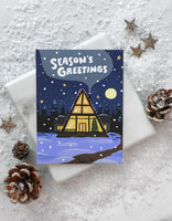 A-Frame Holiday Card - Boxed Set of 8