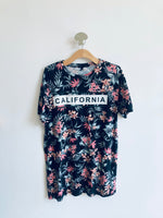 H&M California Floral T-Shirt Dress (Adult 12)