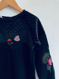 Embroidered Patch Dress // 12Y