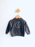 Quincy Mae Moon & Stars Sweatshirt (3-6M)