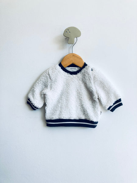 Miles Baby Fuzzy Sherpa Top (3M)