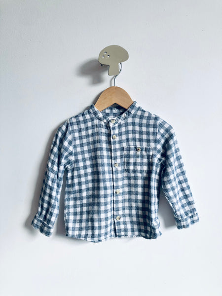 Zara Plaid Flannel Shirt (12-18M)