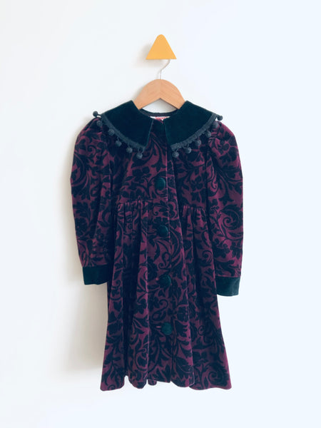  Vintage Velvet Dress (5Y)