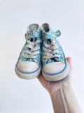 Floral Elastic Lace High Tops // 8 Toddler
