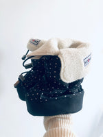 Stonz Polka Dot Booties (with insert) (Large)