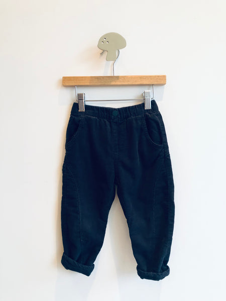 Zara Jersey Lined Corduroy Pants (2-3Y)