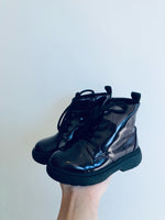 Zara Patent Side Zip Boots (7 Toddler)