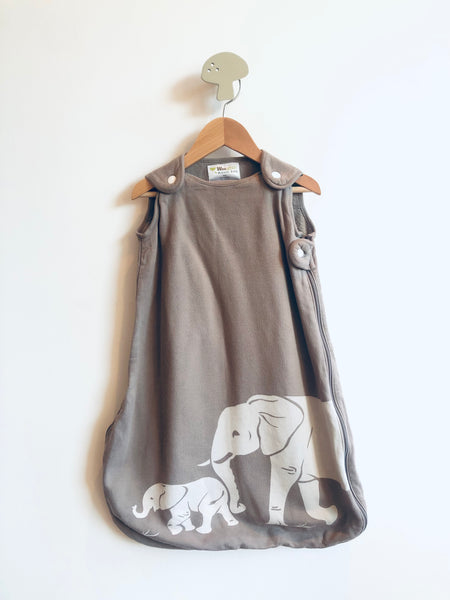 Wee Urban Organic Cotton Elephant Sleepsack (0-6M)