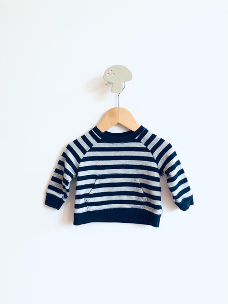 Baby B’Gosh Striped Pocket Sweatshirt (6M)