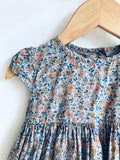 Organic Cotton Floral Dress // 12M