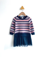 Tulle-Skirted Sweater Dress  // 2Y
