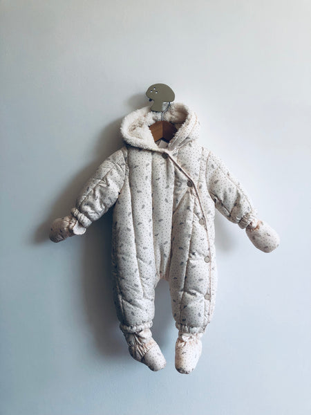 Zara Cozy Snowsuit (1-3M)