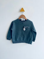 Zara Good Morning Pocket Sweatshirt (2-3Y)