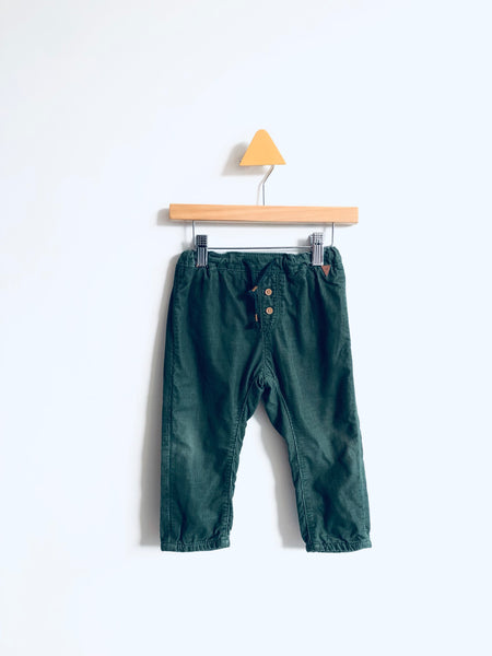 H&M Jersey-Lined Corduroy Pants (12-18M)