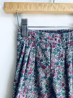 Floral Corduroy Pants // 0-3M