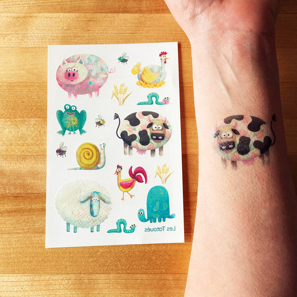 The little farm - Temporary tattoos
