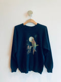 Tokki Shimmery Parrot Sweatshirt (Adult XL)