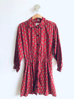Vintage The Kettle Creek Canvas Co. Adult Vintage Patterned Dress (Adult 2)