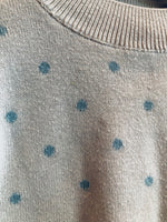 Polka Dot Sweater (small marking) // 9-12M