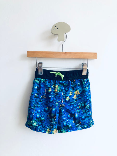 George Fish and Bubbles Swim Trunks (12-18M)