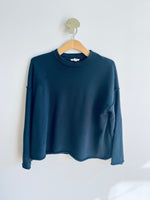Eileen Fisher Cozy Brushed Terry Hug-Box Top (Adult S (fits large))